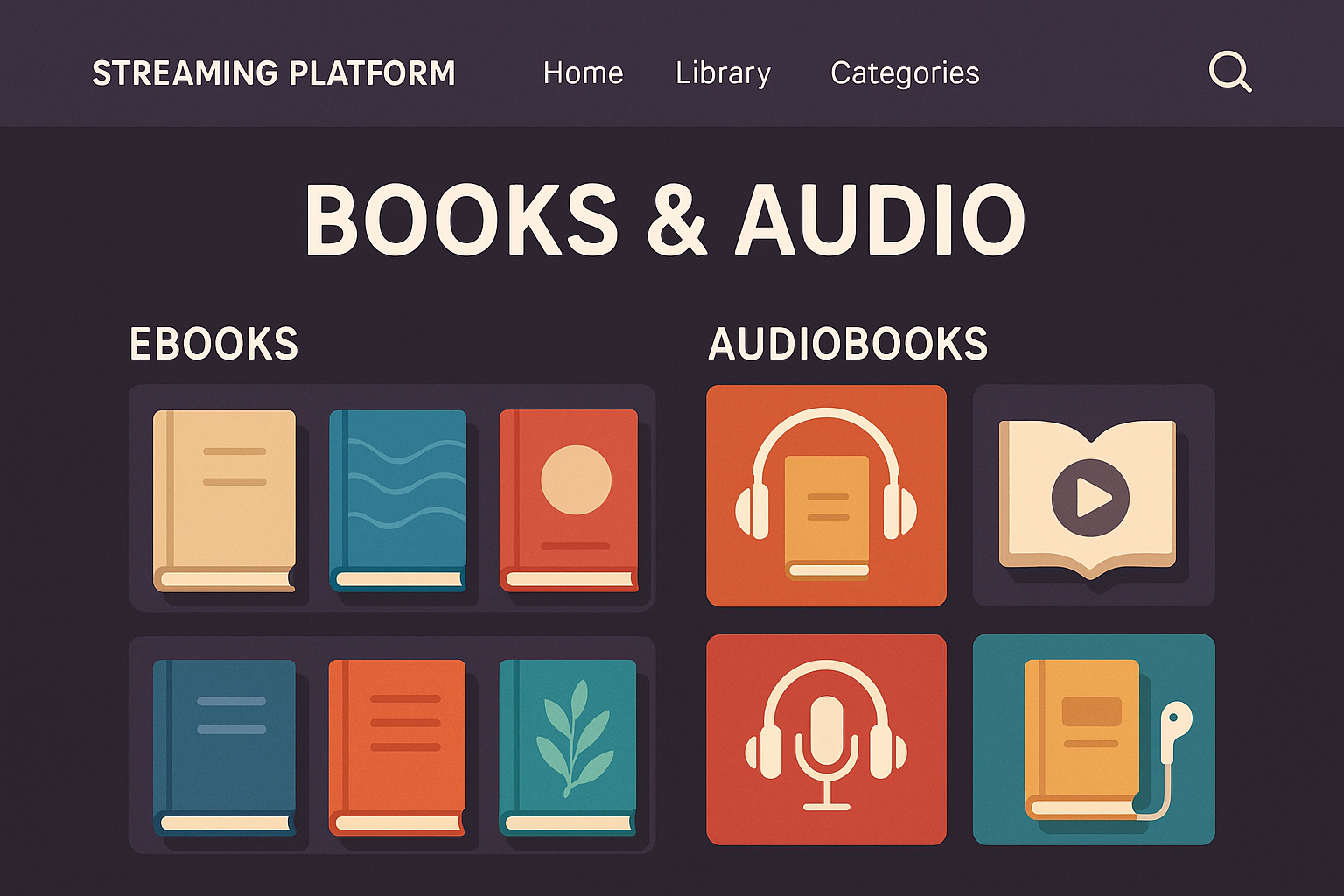 plateforme streaming livre audio